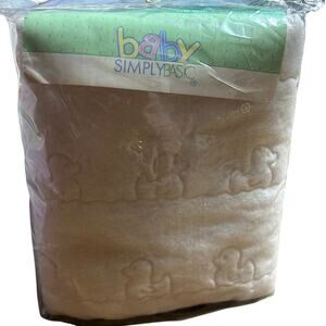 NWT Baby Simply Basic Waterproof crib pad 27x52